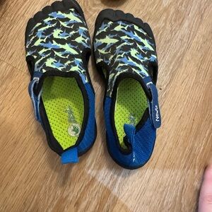 Next Kids Shark Pattern Water Shoes